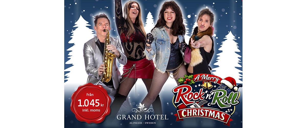 Välkommen till en guldkantad jul på Grand Hotel!