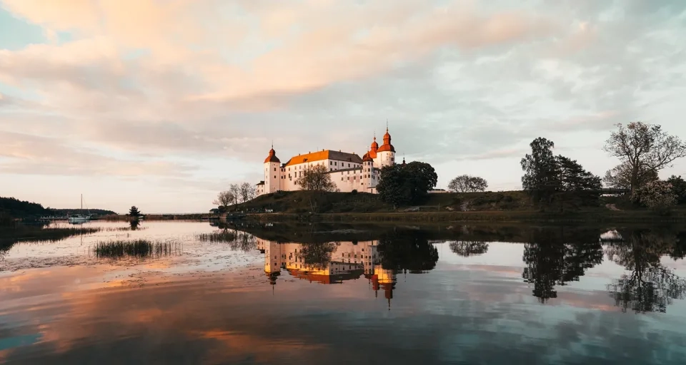 Läckö Slott vid Biosfärleden