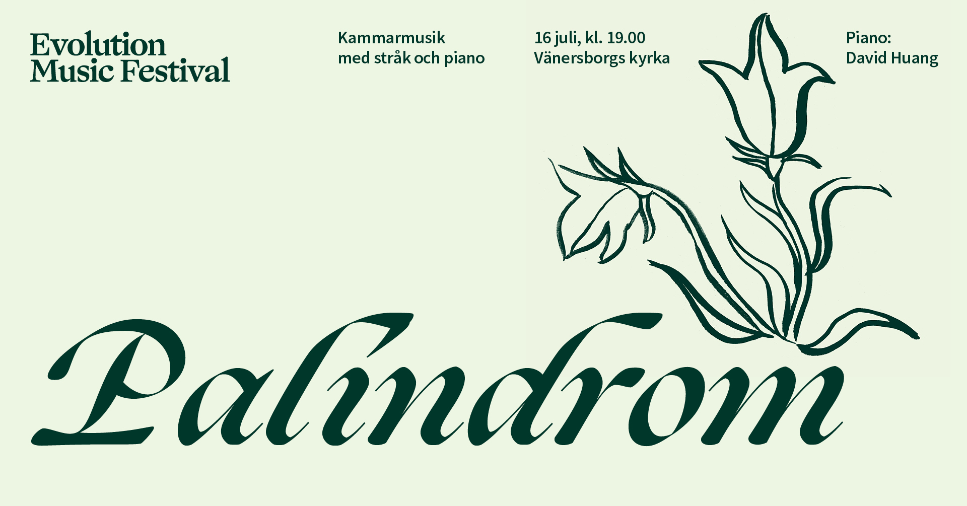 Evolution Music Festival 2026: Palindrom