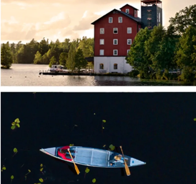 Kollage Upperud paddla