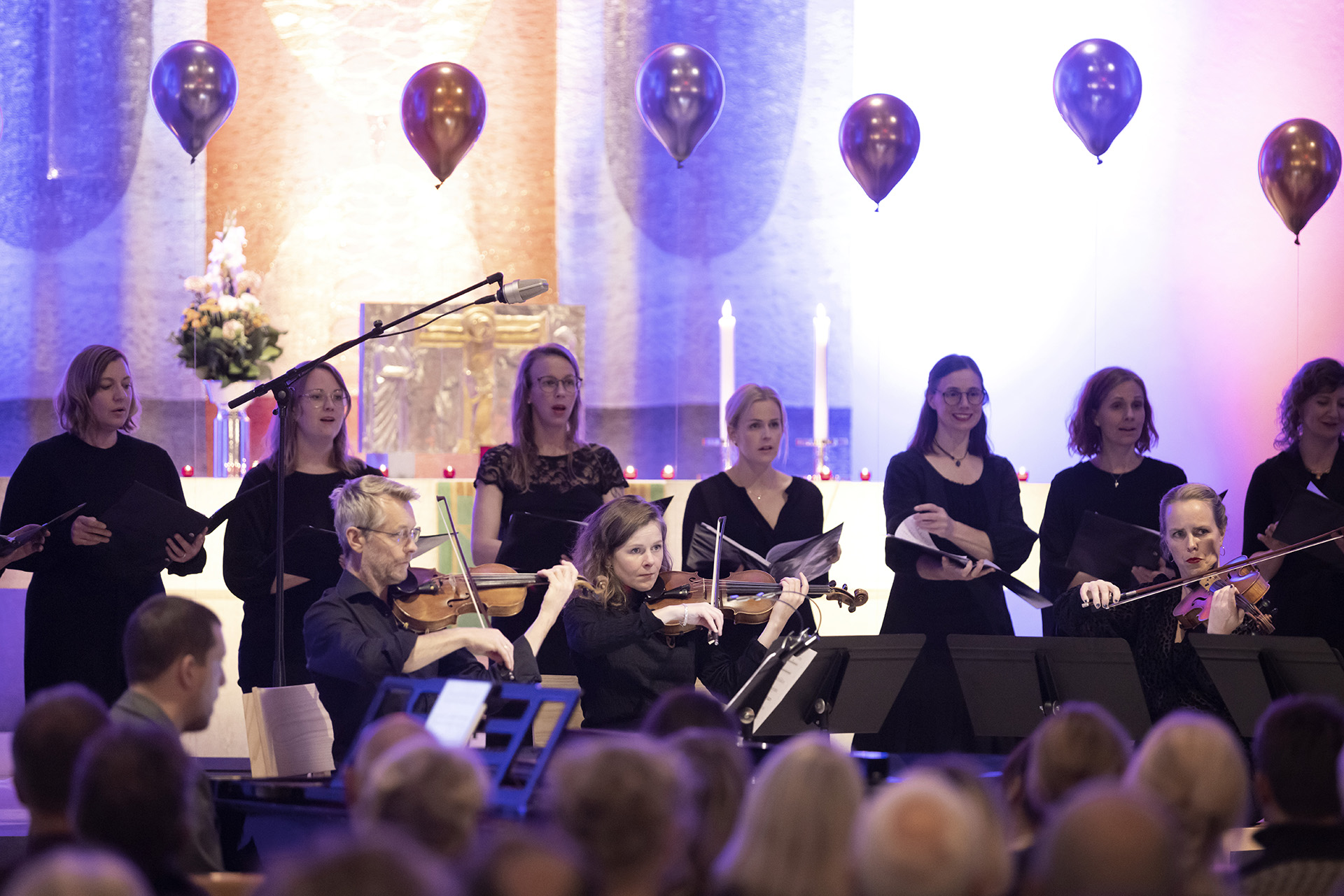 Musik i Helena under Matfestivalen