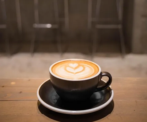 Kaffekopp med hjärta