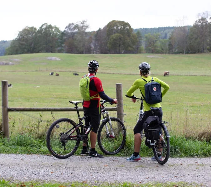 Cyklister på Unionsleden