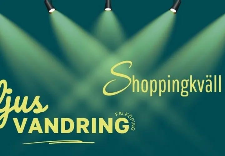 Mitt Falköping - Ljusvandring och shoppingkväll