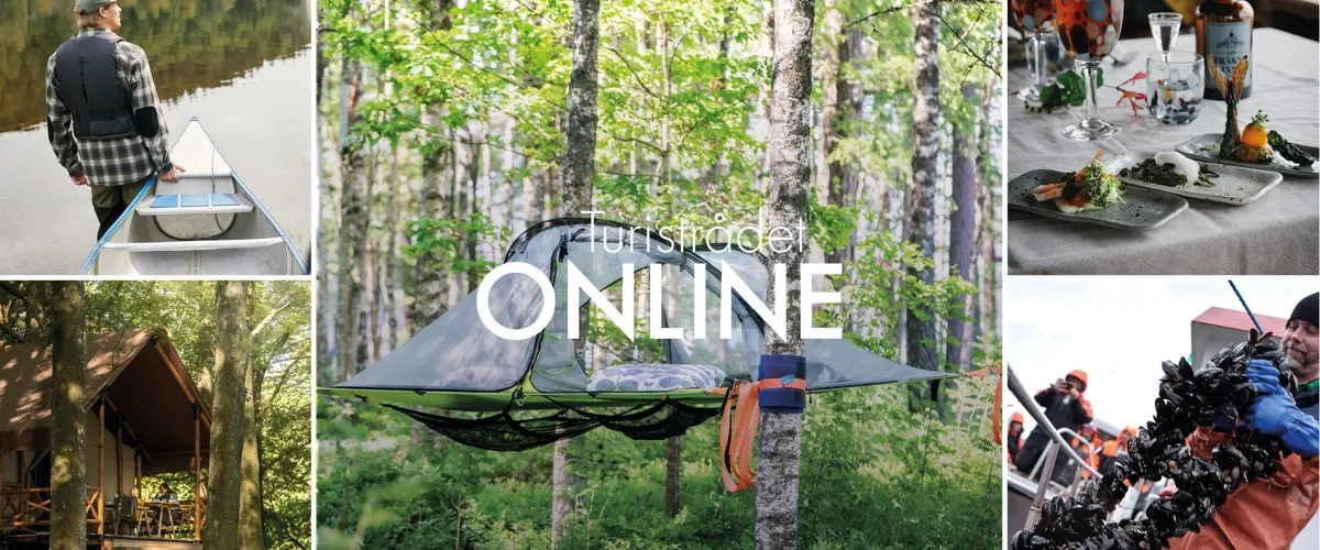 Ett fotocollage med en man på en båt.