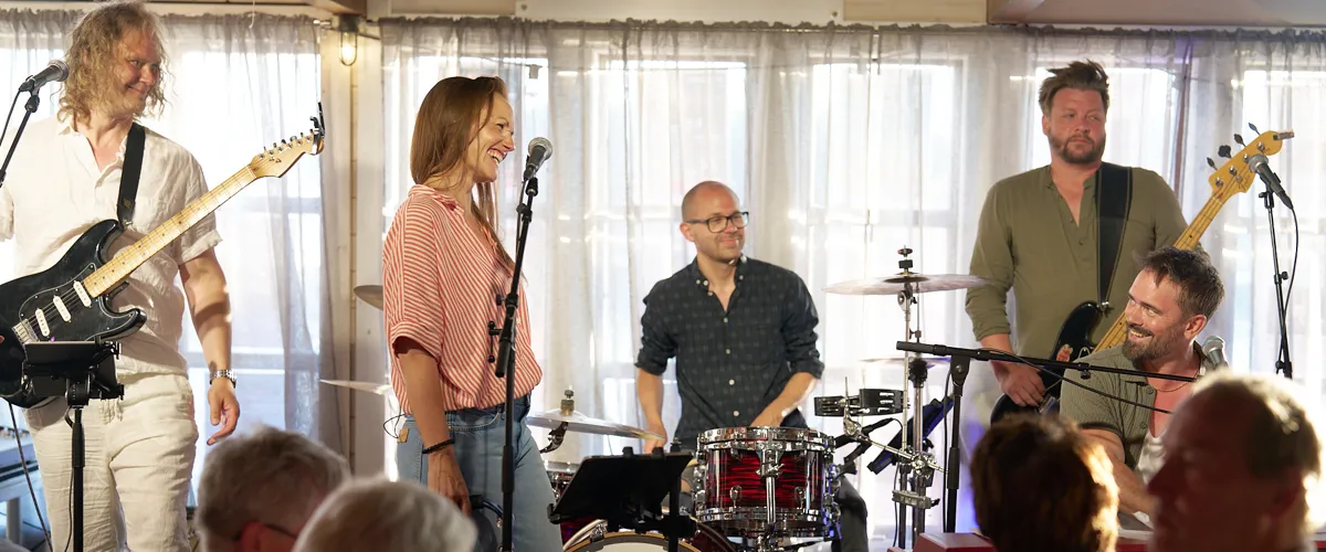 EC Band med Erik Segerstedt 22 juli i Böstebar