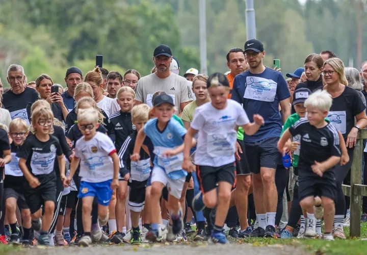 Villadagen med barndiabeteslopp