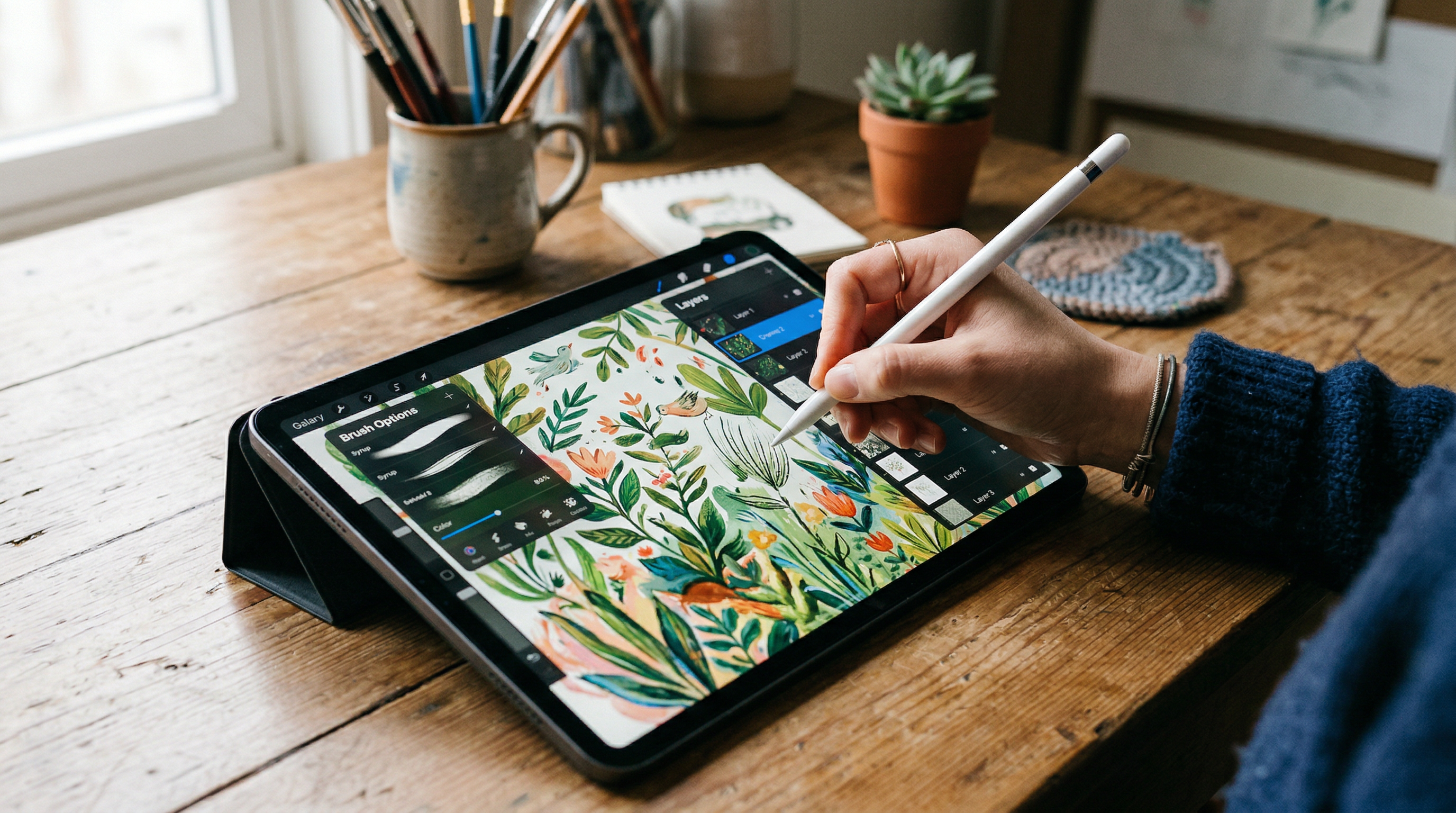 Sommarlov: Digitalt måleri kurs
