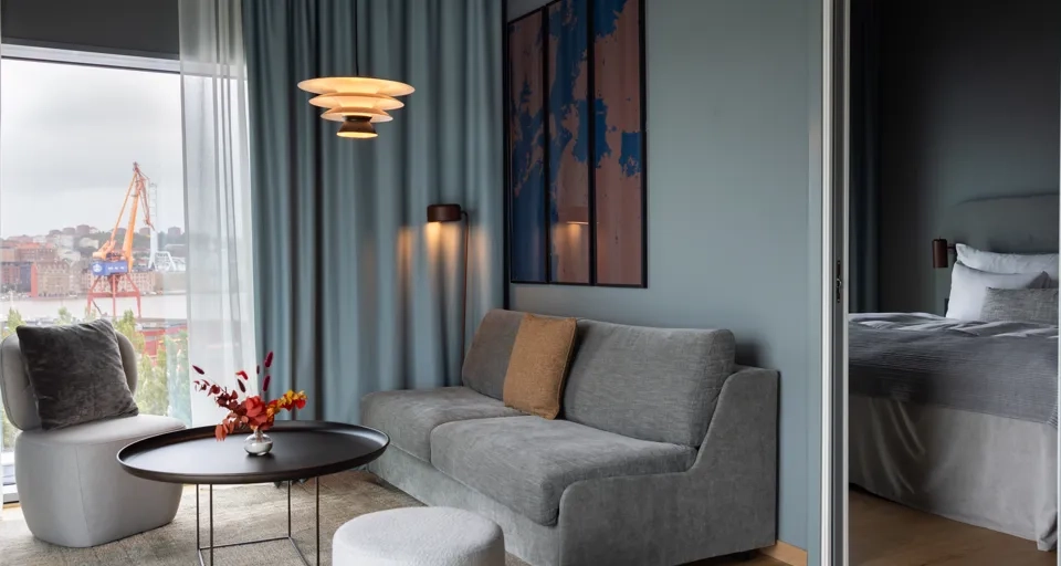 Hotellrum på Clarion Hotel The Pier