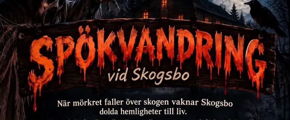 Spökvandring vid Skogsbo