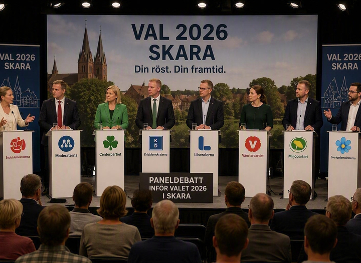 Paneldebatt inför valet 2026