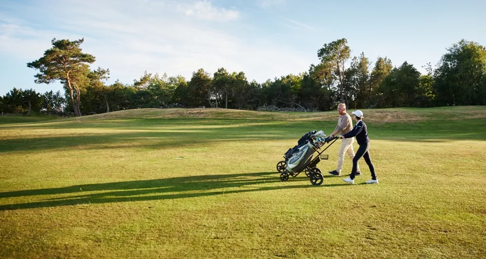 Golfare på Skaftö Golfklubb