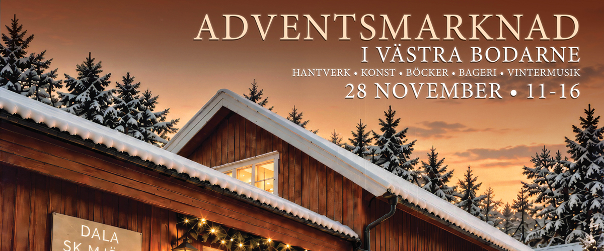 Adventsmarknad i Västra Bodarna