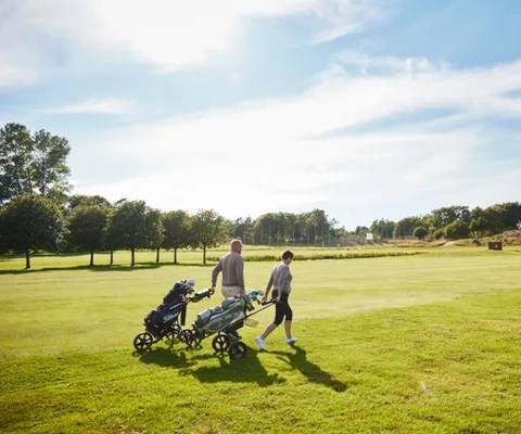 Golfare på Skaftö Golfklubb