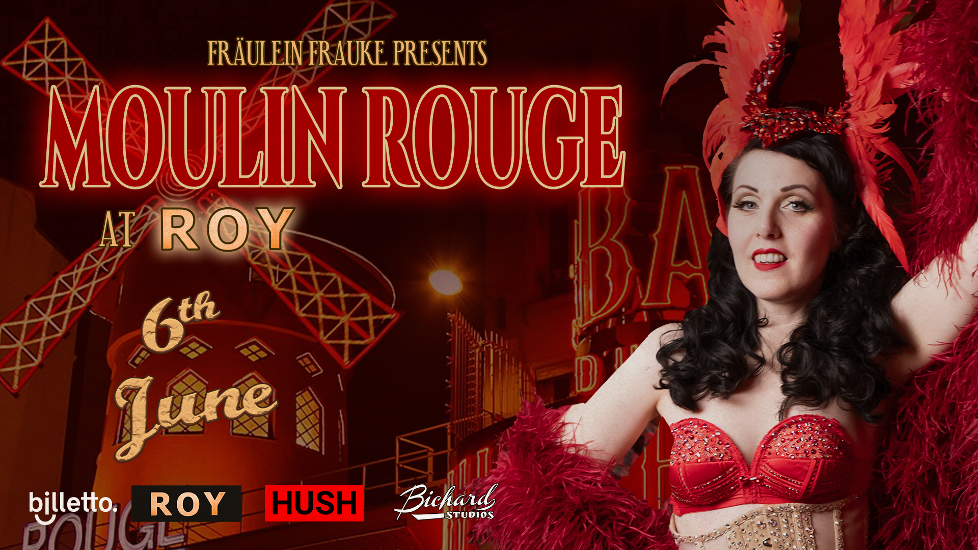 Fräulein Frauke Presents: MOULIN ROUGE @ ROY!