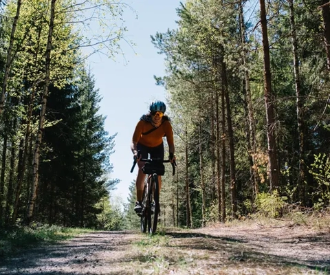 Cykla på grusvägar i Dalsland