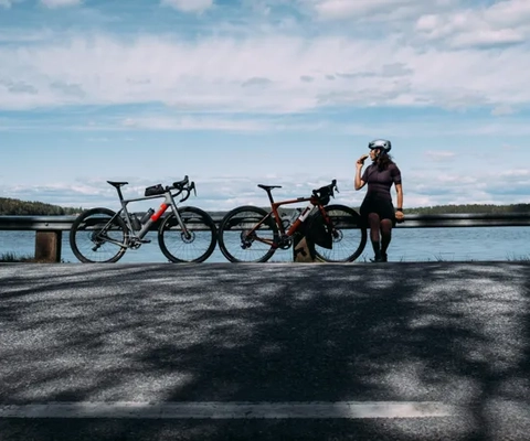 Cykla på grusvägar i Dalsland