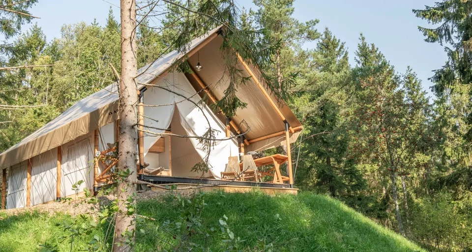 Glamping på Hafsten Resort & Camping