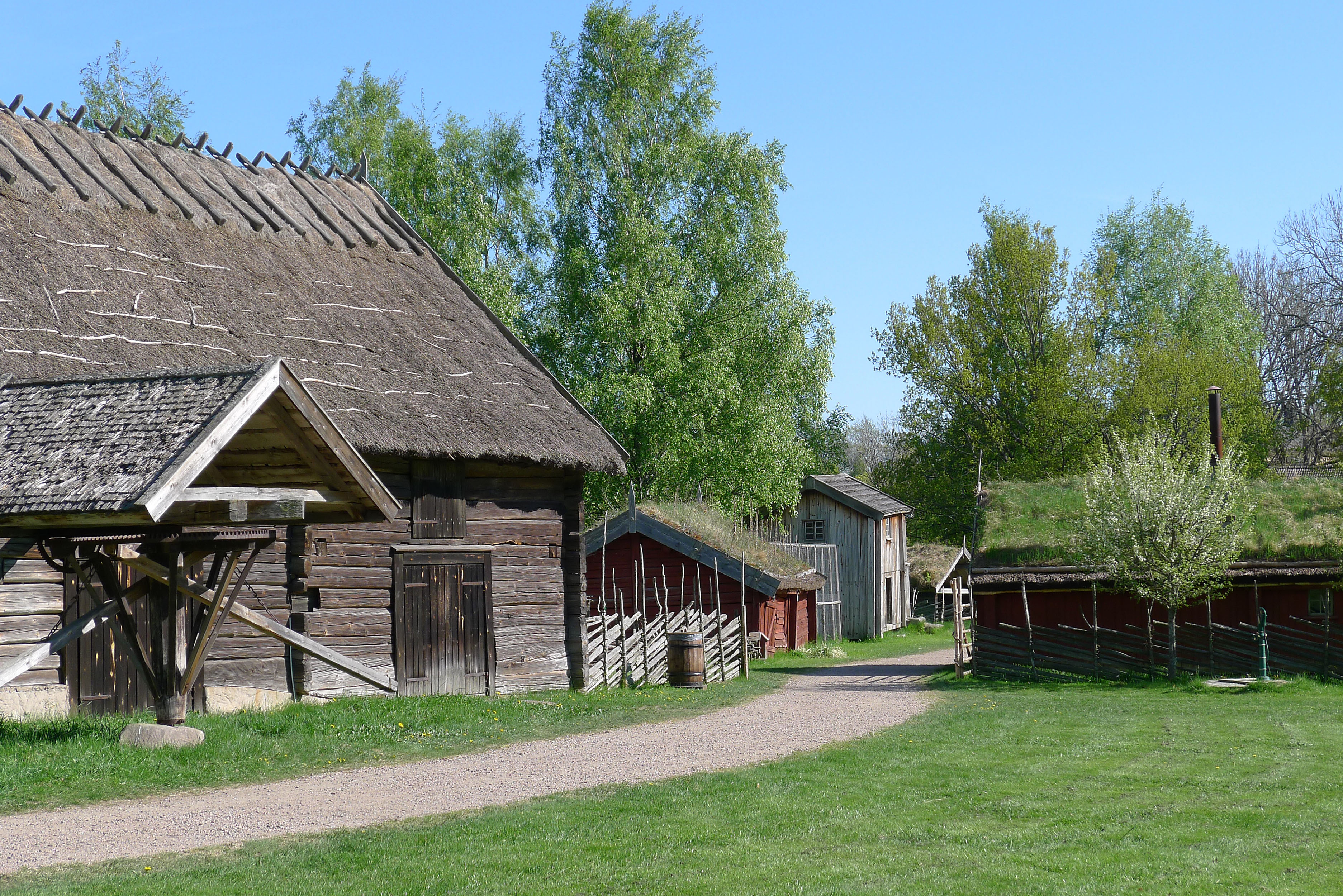Öppen visning av Fornbyn
