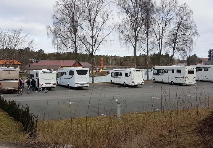 Ställplatser Trollhättans slussområde