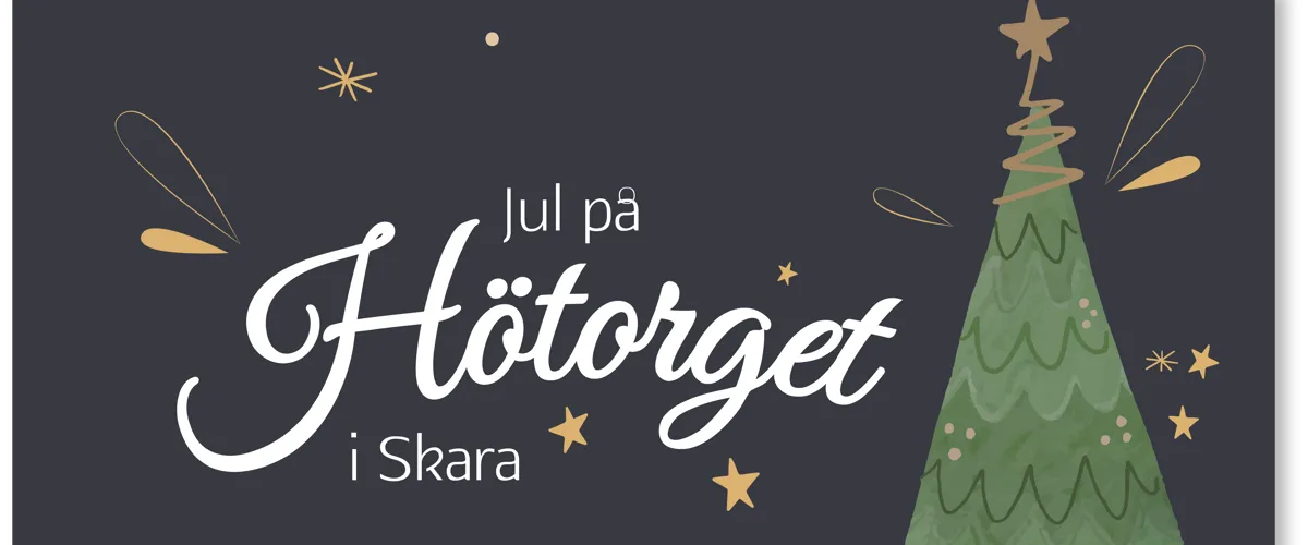 Jul på Hötorget i Skara