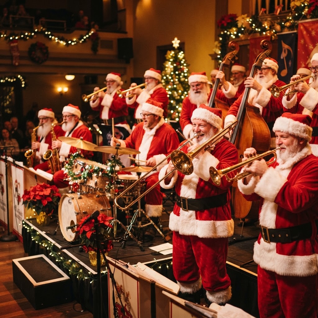 Julmusikkafé med SkaraBorgBigBand