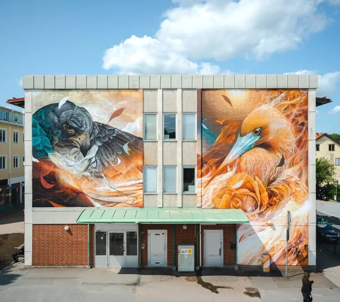 artscape väggmålning