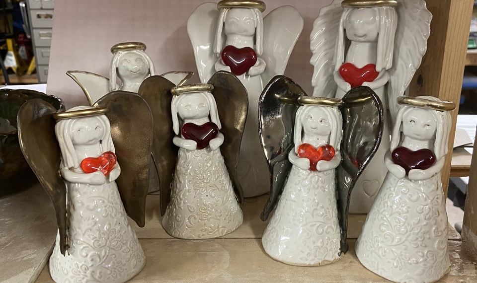 Keramik av Berit Wernald Bladh