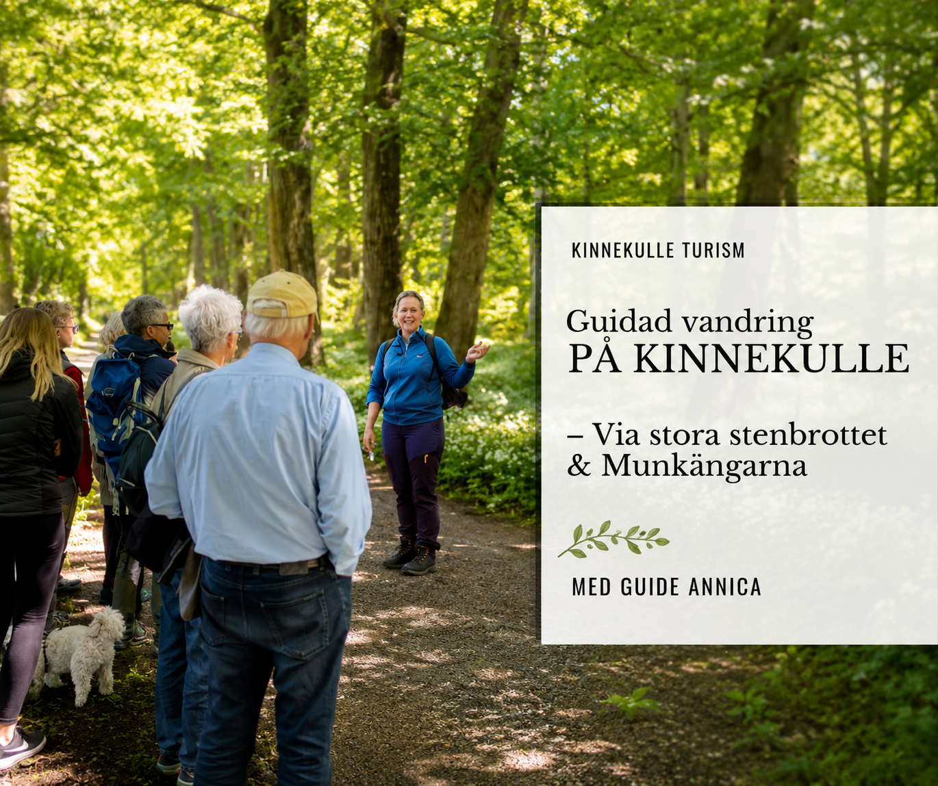 Guidad vandring på Kinnekulle – start vid Hellekis Säteri