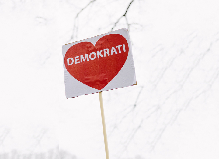 Demokrati i dialog och en föreläsning med Marika Lagercrantz