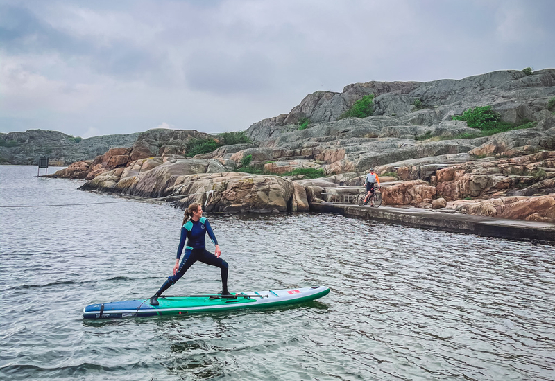 sup yoga in bohuslän