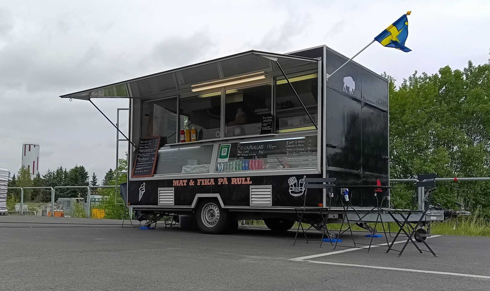 Bild på foodtruck från Scoopmaster rentals 