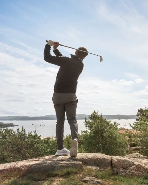 Golfspelare i Lysekil