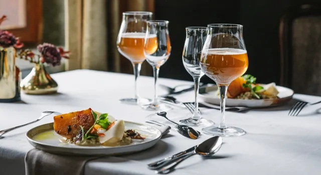 Måltid på Bjertorp Slott