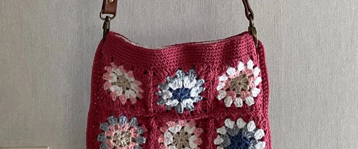 Virkad väska av Veronica Lilja