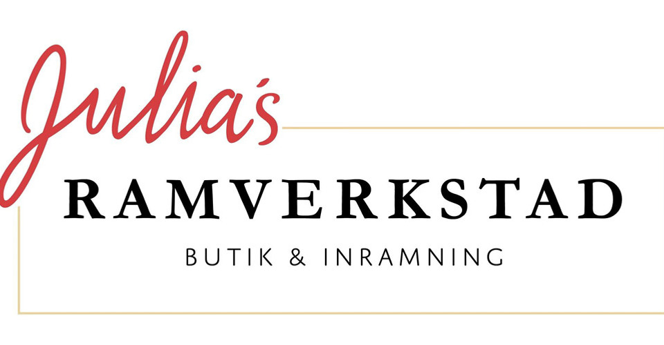 Bild på Julias ramverkstad logotyp