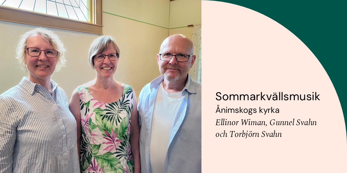 Sommarkvällsmusik ”Syskontrio”