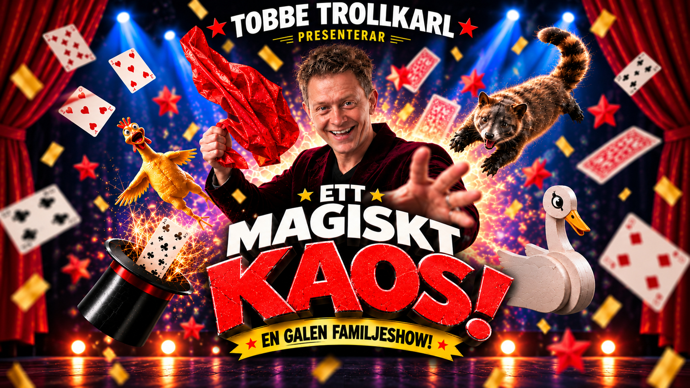 Ett magiskt KAOS! med Tobbe Trollkarl