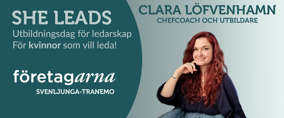 SHE LEADS- en utbildningsdag för kvinnor som vill leda