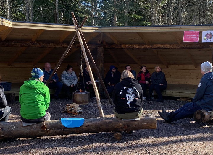 Friskvård i Väring med Hitta ut och fika