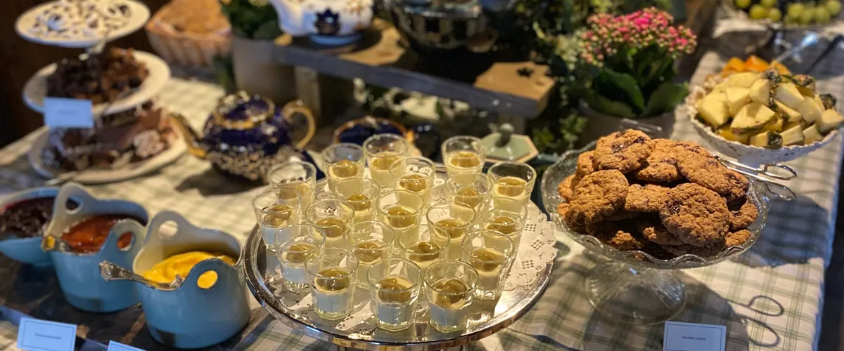 Löfwings Afternoon tea buffé. 