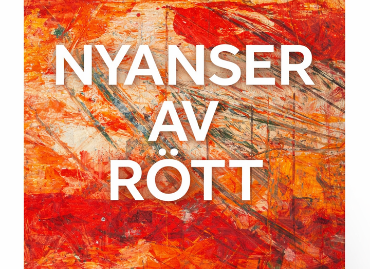 Bokrelease - "Nyanser av rött"