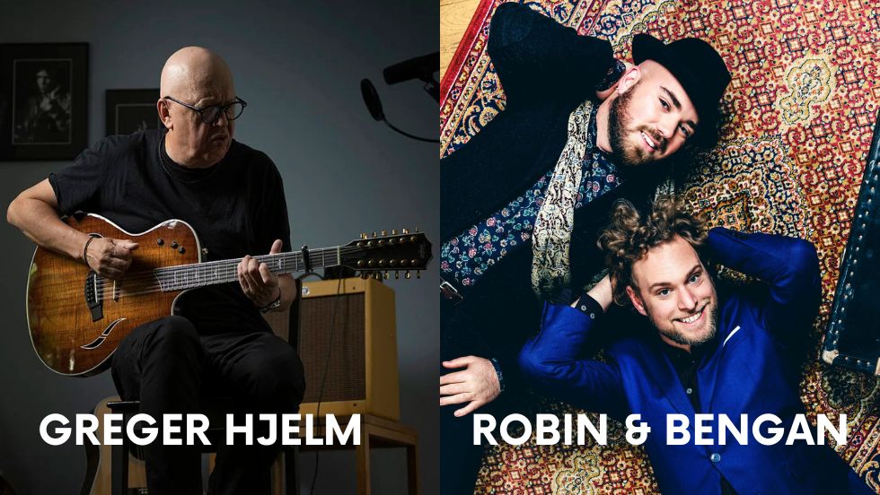 Musik på altanen: Greger Hjelm, Robin & Bengan