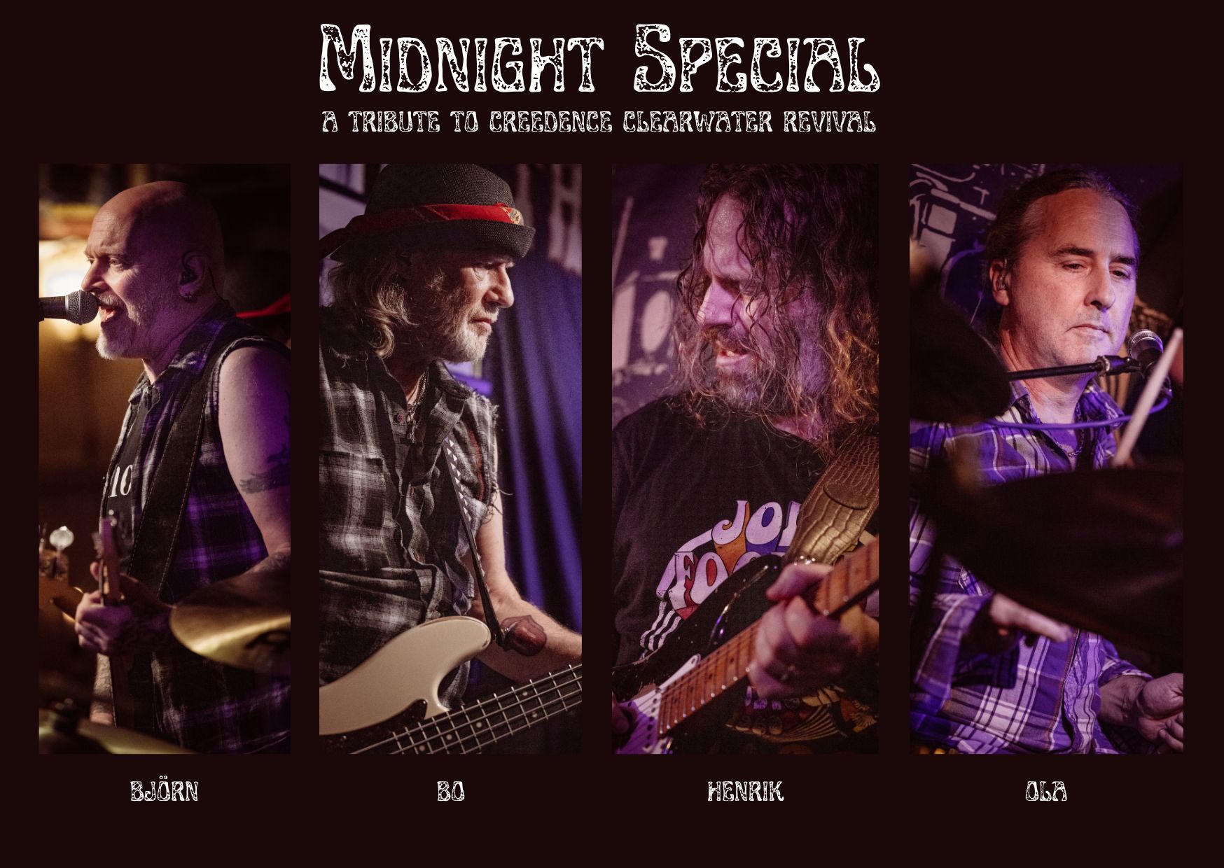 The Midnight Special Creedence Tribute band - Fribiljetter