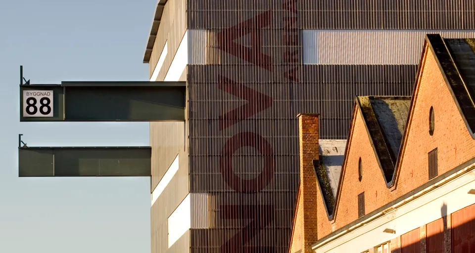 Vy över byggnad 88 i Innovatum District