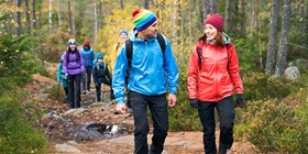 Prova på vandring i Karlsborg