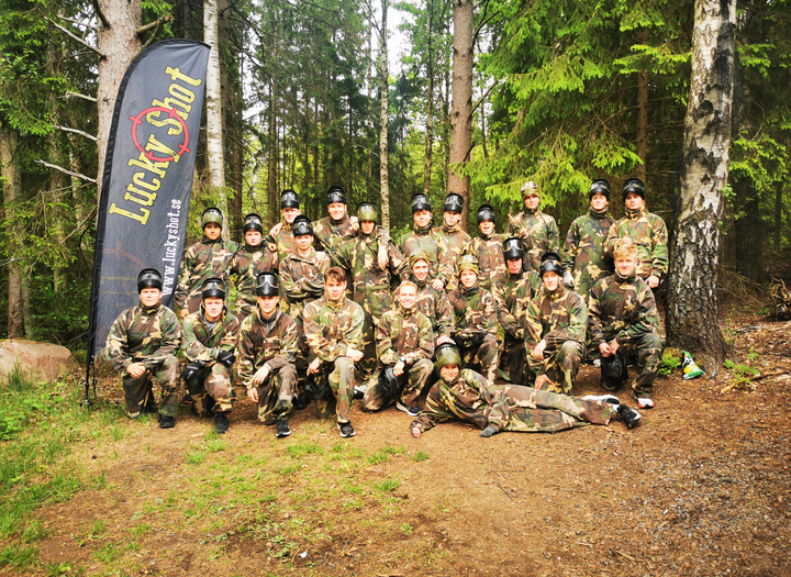 Drop-in Paintball hos Lucky Shot