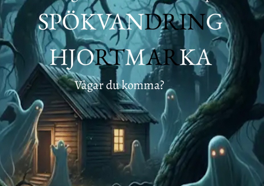Spökvandring vid Hjortgården
