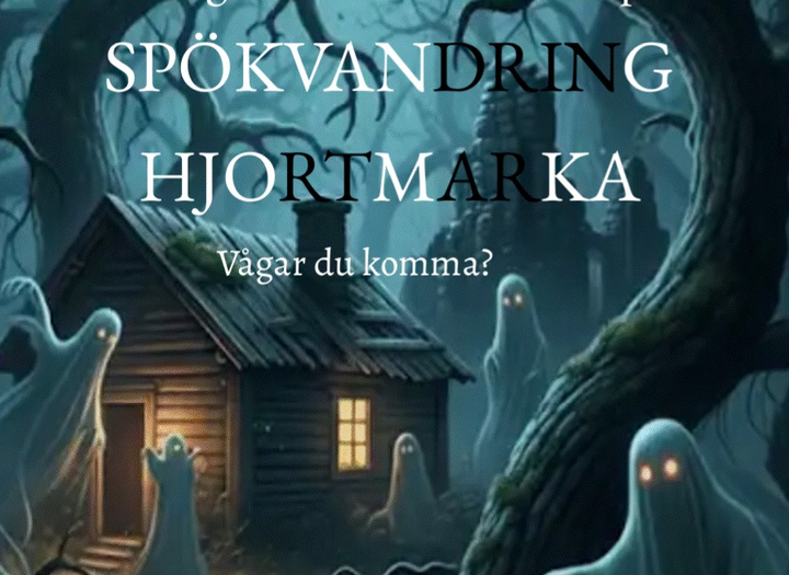 Spökvandring vid Hjortgården