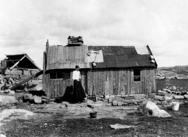 Visning av Augustas ruin på Rävås